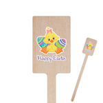Happy Easter Rectangle Wooden Stir Sticks (Personalized)