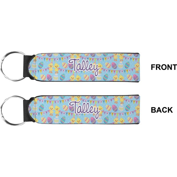Happy Easter Wristlet (Front + Back)