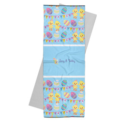 Happy Easter Yoga Mat Towel (Personalized)