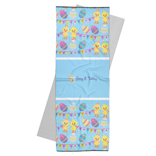 Custom Happy Easter Yoga Mat Towel (Personalized)