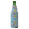 Happy Easter Zipper Bottle Cooler - ANGLE (bottle)