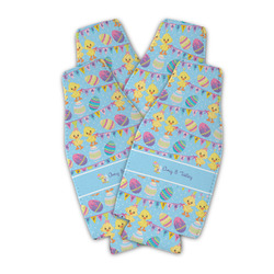 Happy Easter Zipper Bottle Cooler - Set of 4 (Personalized)