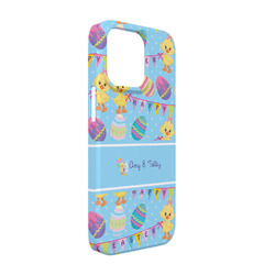 Happy Easter iPhone Case - Plastic - iPhone 13 Pro (Personalized)