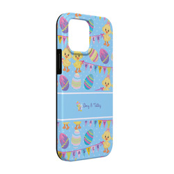 Happy Easter iPhone Case - Rubber Lined - iPhone 13 Pro (Personalized)