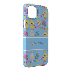 Happy Easter iPhone Case - Plastic - iPhone 14 Pro Max (Personalized)