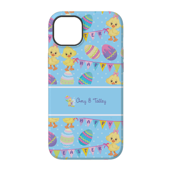 Happy Easter iPhone 14 Tough Case - Back