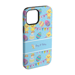 Happy Easter iPhone Case - Rubber Lined - iPhone 15 Pro (Personalized)