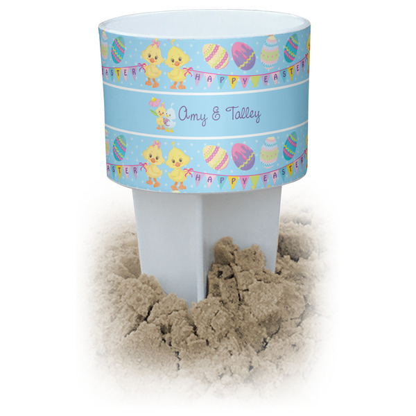 Custom Happy Easter Beach Spiker Drink Holder (Personalized)
