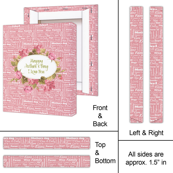 Mother's Day 11x14 - Canvas Print - Approval