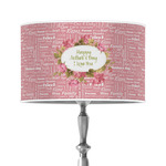 Mother's Day 12" Drum Lamp Shade - Poly-film