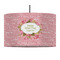 Mother's Day 12" Drum Lampshade - PENDANT (Fabric)