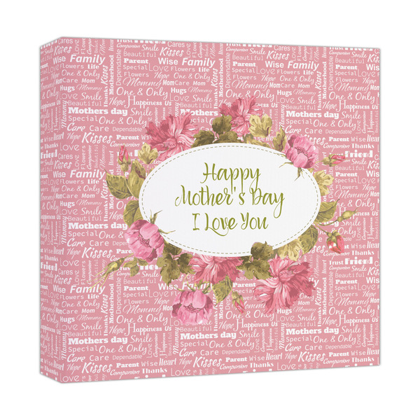 Custom Mother's Day Canvas Print - 12x12