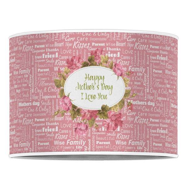 Mother's Day 16" Drum Lampshade - FRONT (Poly Film)