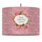 Mother's Day 16" Drum Pendant Lamp - Fabric