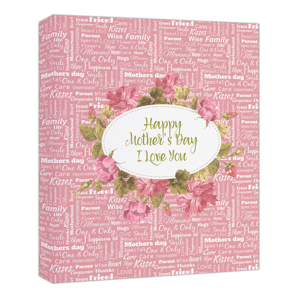 Custom Mother's Day Canvas Print - 20x24