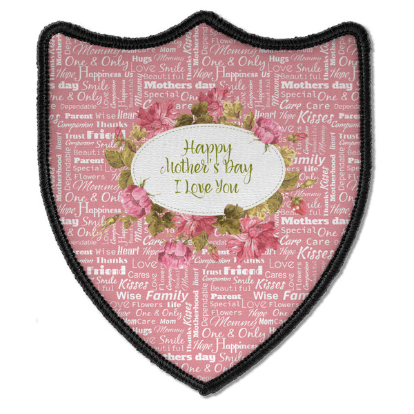 Custom Mother's Day Iron On Shield Patch B