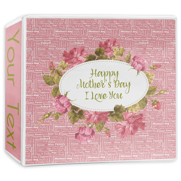 Custom Mother's Day 3-Ring Binder - 3 inch (Personalized)