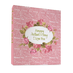 Mother's Day 3 Ring Binder - Full Wrap - 1"