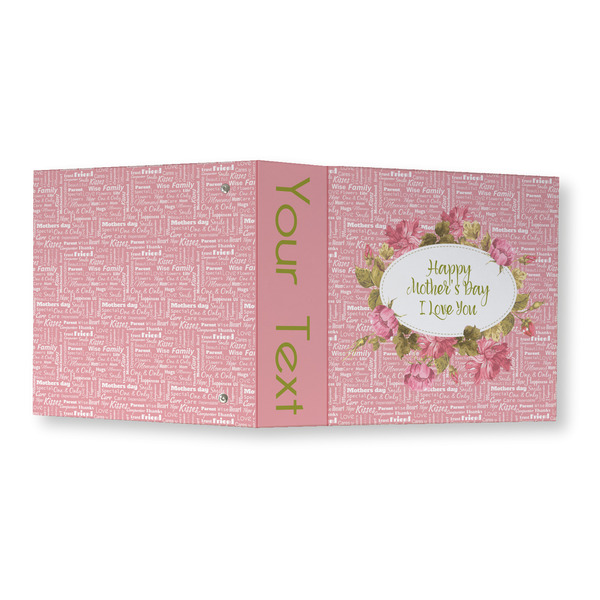 Mother's Day 3 Ring Binders - Full Wrap - 3" - OPEN OUTSIDE
