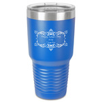 Mother's Day 30 oz Stainless Steel Tumbler - Royal Blue - Single-Sided