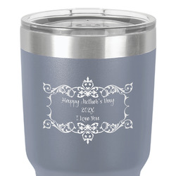 Mother's Day 30 oz Stainless Steel Tumbler - Grey - Double-Sided