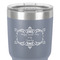Mother's Day 30 oz Stainless Steel Ringneck Tumbler - Grey - Close Up