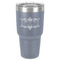 Mother's Day 30 oz Stainless Steel Ringneck Tumbler - Grey - Front