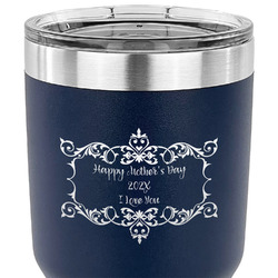 Mother's Day 30 oz Stainless Steel Tumbler - Navy - Single Sided