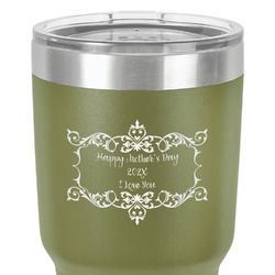 Mother's Day 30 oz Stainless Steel Tumbler - Olive - Double-Sided