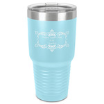 Mother's Day 30 oz Stainless Steel Tumbler - Teal - Single-Sided