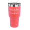 Mother's Day 30 oz Stainless Steel Ringneck Tumblers - Coral - FRONT