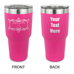 Mother's Day 30 oz Stainless Steel Tumbler - Pink - Double Sided