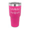 Mother's Day 30 oz Stainless Steel Ringneck Tumblers - Pink - FRONT
