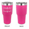 Mother's Day 30 oz Stainless Steel Ringneck Tumblers - Pink - Single Sided - APPROVAL