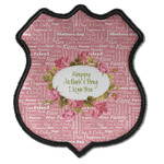 Mother's Day Iron On Patch - Badge Shape