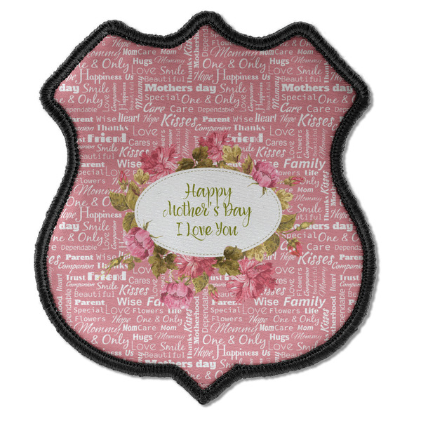 Custom Mother's Day Iron On Shield Patch C