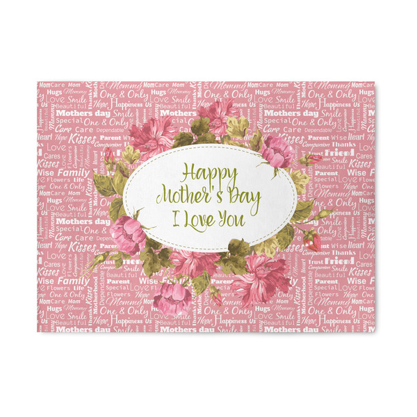 Custom Mother's Day 5' x 7' Indoor Area Rug