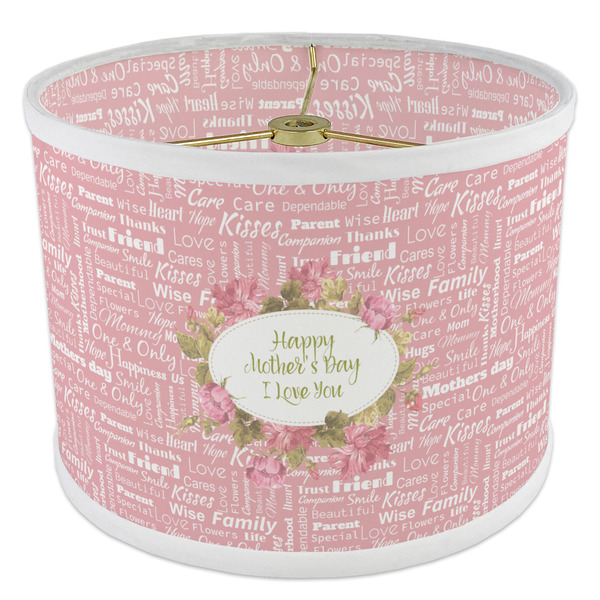 Mother's Day 8" Drum Lampshade - ANGLE Poly-Film