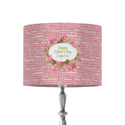 Mother's Day 8" Drum Lamp Shade - Fabric