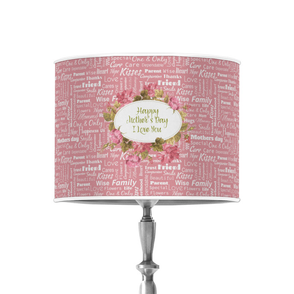 Mother's Day 8" Drum Lampshade - ON STAND (Poly Film)
