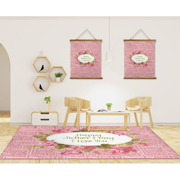Mother's Day 8'x10' Indoor Area Rugs - IN CONTEXT