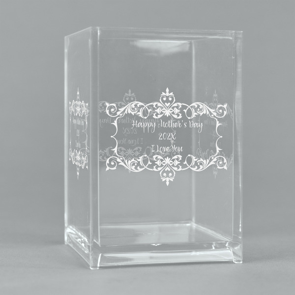 Custom Mother's Day Acrylic Pen Holder