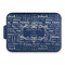 Mother's Day Aluminum Baking Pan - Navy Lid - FRONT