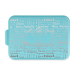 Mother's Day Aluminum Baking Pan with Teal Lid