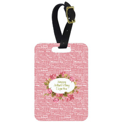 Mother's Day Metal Luggage Tag