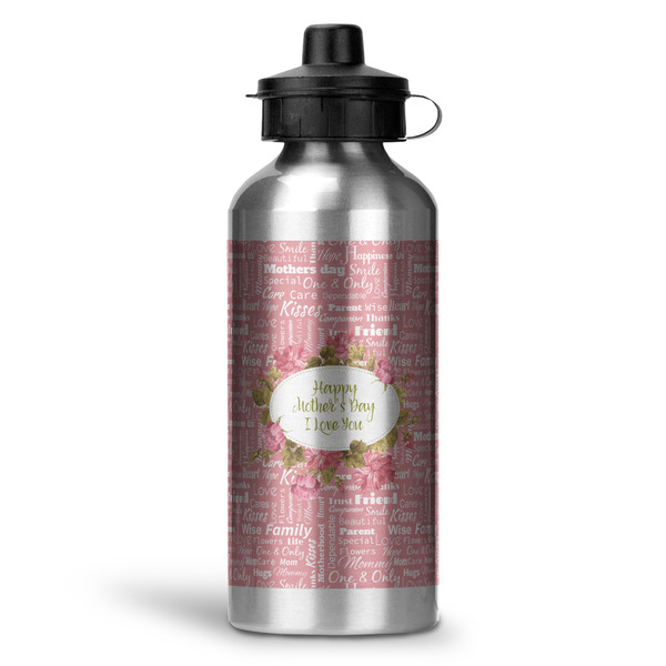 Custom Mother's Day Water Bottles - 20 oz - Aluminum