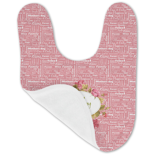 Mother's Day Baby Bib - AFT folded