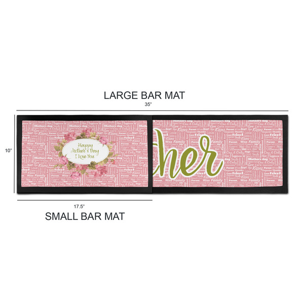 Mother's Day Bar Mats - Sizing Chart