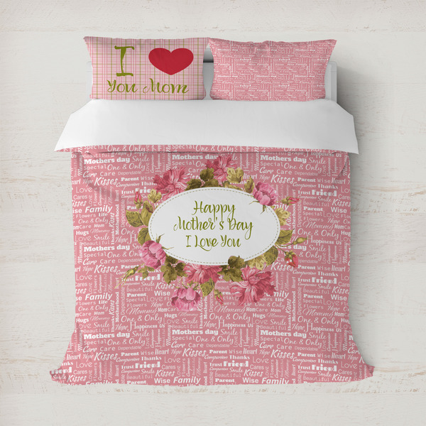Custom Mother's Day Duvet Cover
