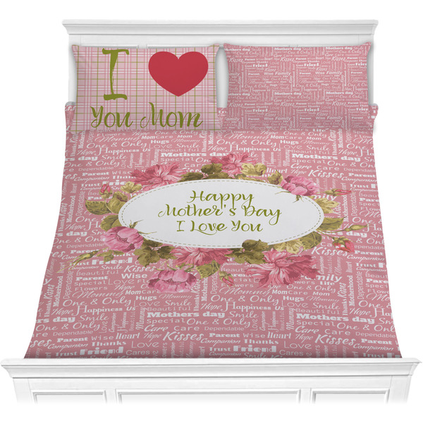 Custom Mother's Day Comforter Set - Full / Queen